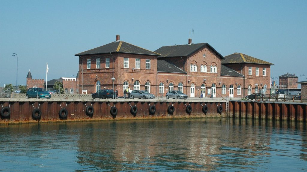 Die gebaute Fährstadt Gedser Harbour