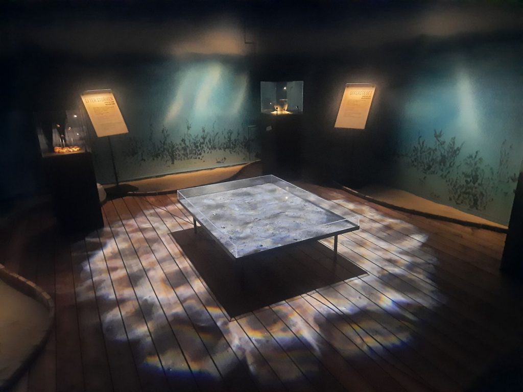 Dive-down space after revitalization