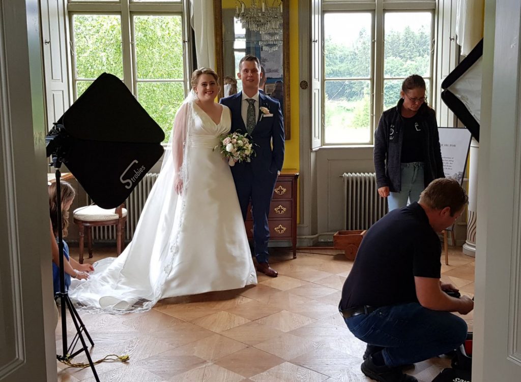 Brudepar på Pederstrup