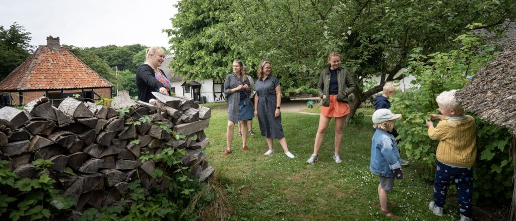 Gæster på rundvisning