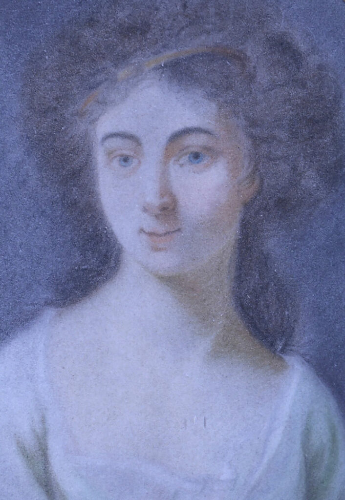 Portrait of Frederikke Reventlow