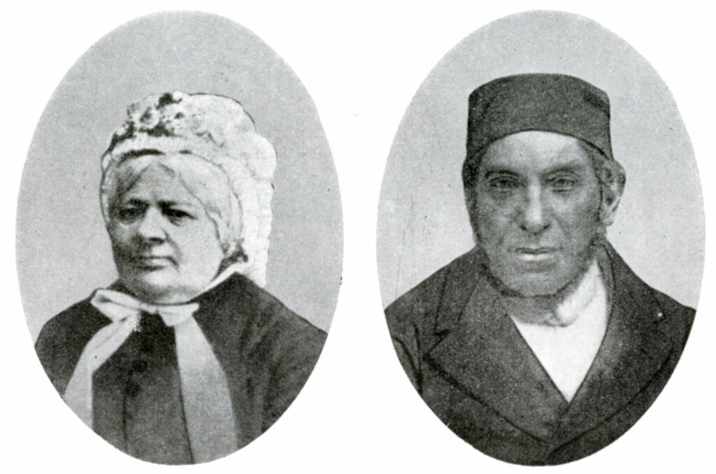 Hirsch Philip und Ehefrau Cecilie (Sille) Foto: Aus dem Buch „Eine Nakskov-Familie“ von Joseph Fischer